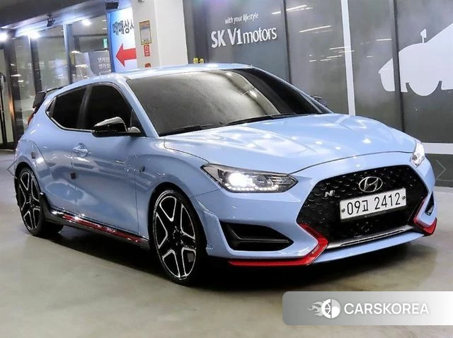 Hyundai Veloster (JS) 2018 Синий из Кореи, фото 2