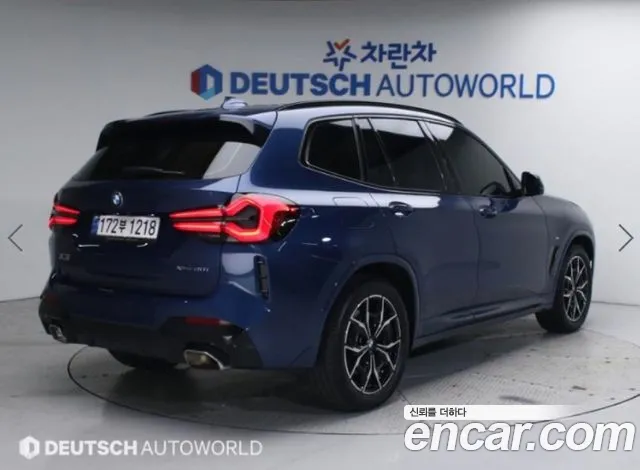 BMW X3 (G01) id 2667662 из Кореи 2