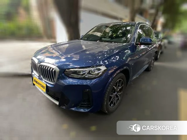 BMW X3 2023 Синий из Китая, фото 2