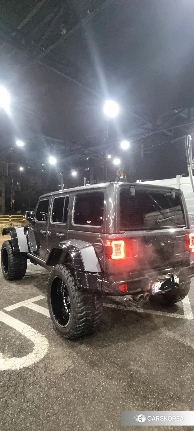 Jeep Wrangler (JL) 2022 Серебристо-серый из Кореи, фото 2