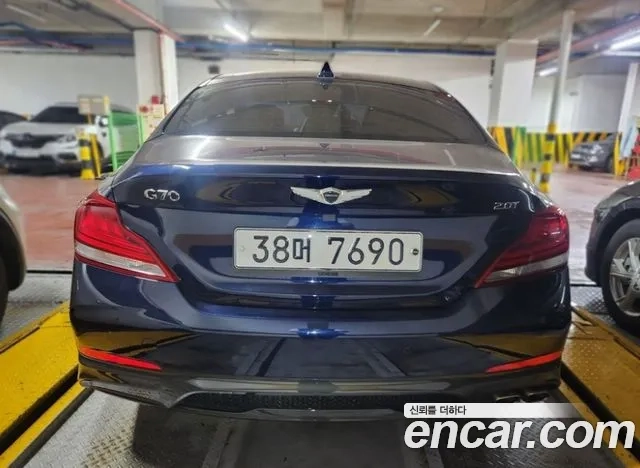 Genesis G70 2018 Синий из Кореи, фото 4