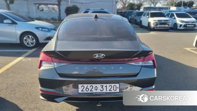 Hyundai Avante (CN7) 2020 Серый из Кореи, фото 3