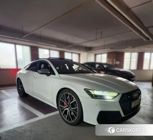 Audi S7 (4K) 2020 Белый из Кореи, фото 3