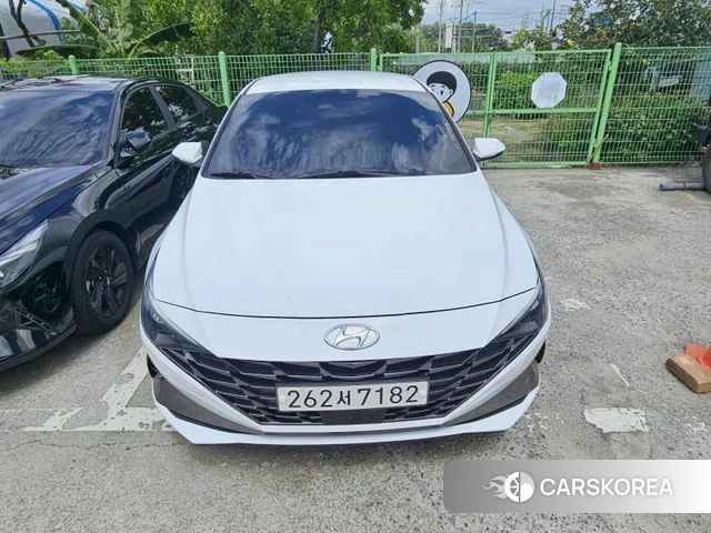 Hyundai Avante (CN7) 2020 Белый из Кореи, фото 6