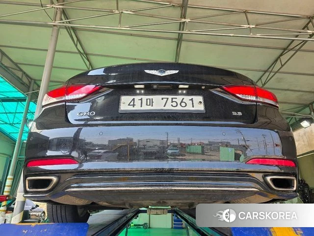 Genesis G80 2018 Черный из Кореи, фото 2