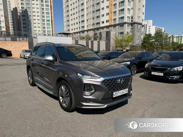 Hyundai Santa Fe TM 2020 Серый из Кореи, фото 4