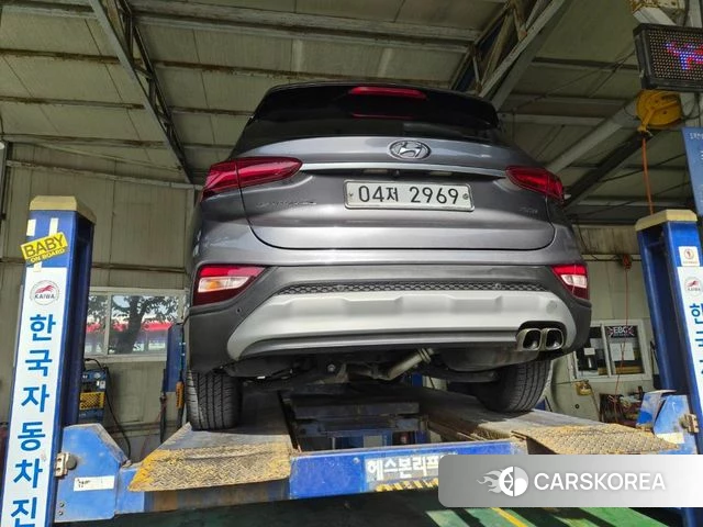 Hyundai Santa Fe TM 2018 Серый из Кореи, фото 2