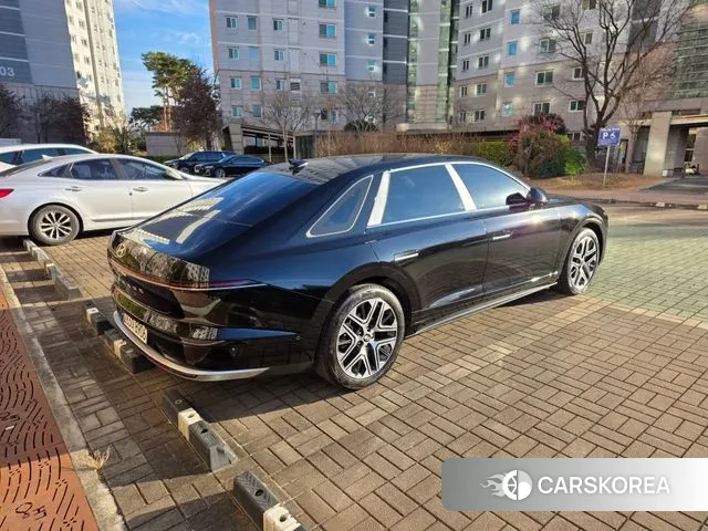 Hyundai Grandeur Hybrid (GN7) 2024 Черный из Кореи, фото 2