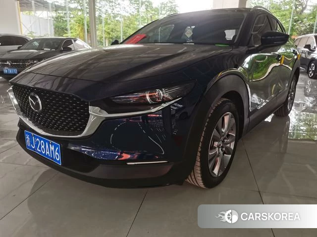 Mazda CX-30 2022 Синий из Китая, фото 2