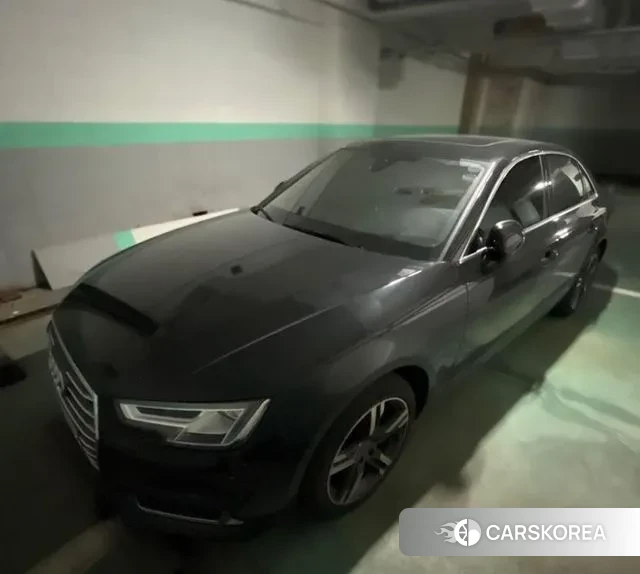 Audi A4 (B9) 2019 Черный из Кореи, фото 2