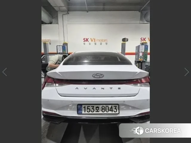 Hyundai Avante (CN7) 2021 Белый из Кореи, фото 4