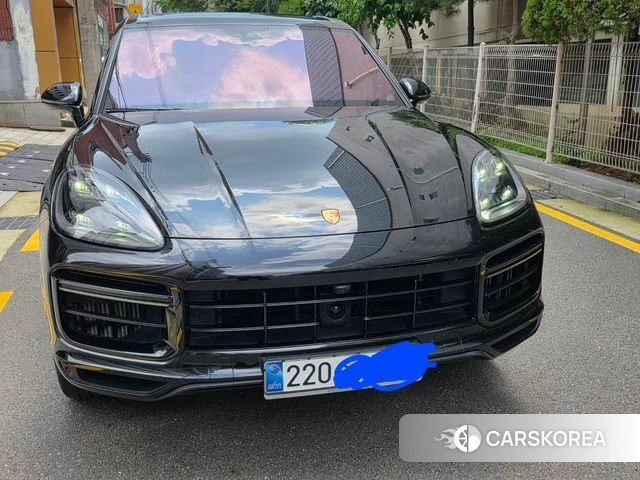 Porsche Cayenne (PO536) 2023 Черный из Кореи, фото 3