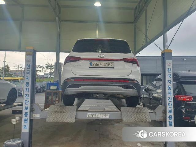 Hyundai The New Santa Fe 2021 Белый из Кореи, фото 2