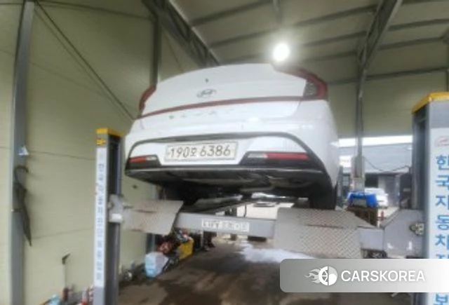 Hyundai Sonata (DN8) 2022 Белый из Кореи, фото 2