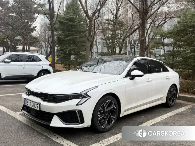 Kia The New K5 Hybrid 3rd generation 2024 Белый из Кореи, фото 2