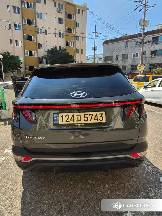 Hyundai The New Tucson (NX4) 2023 Серый из Кореи, фото 2