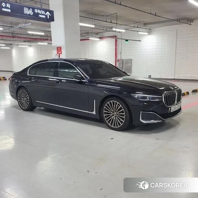 BMW 7 Series (G11) 2019 Черный из Кореи, фото 2