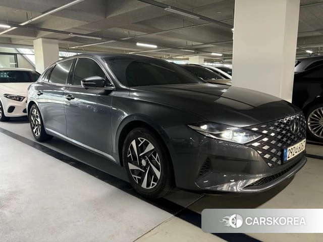 Hyundai The New Grandeur IG Hybrid 2020 Серый из Кореи, фото 5