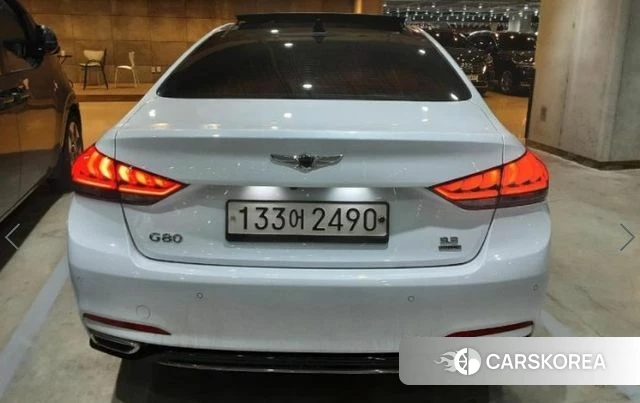Genesis G80 2018 Белый из Кореи, фото 2