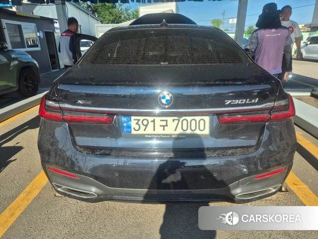 BMW 7 Series (G11) 2021 Черный из Кореи, фото 5