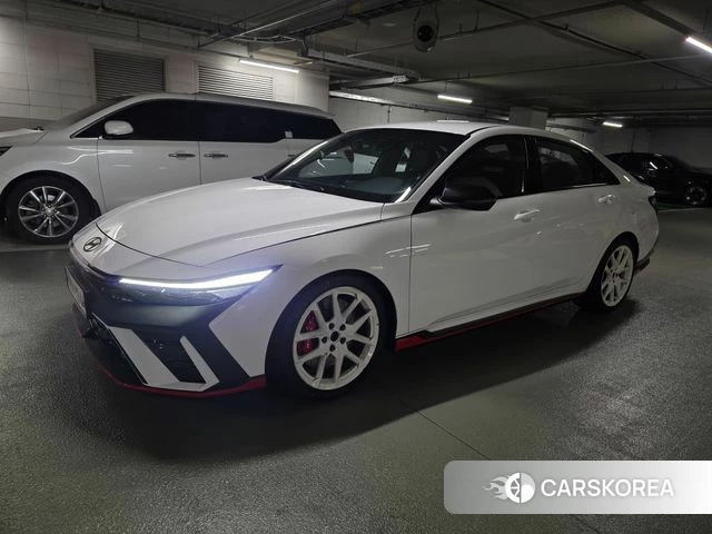 Hyundai The New Avante (CN7) 2023 Белый из Кореи, фото 4