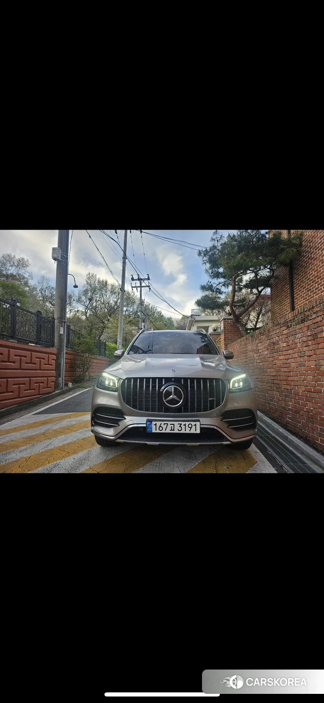 Mercedes-Benz GLS - Class X167 2021 Серебряный из Кореи, фото 2