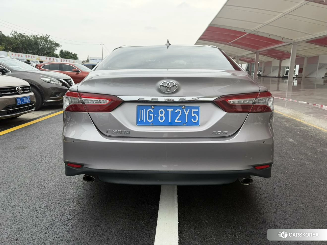 Toyota Camry 2023 Серебристо-серый из Китая, фото 6