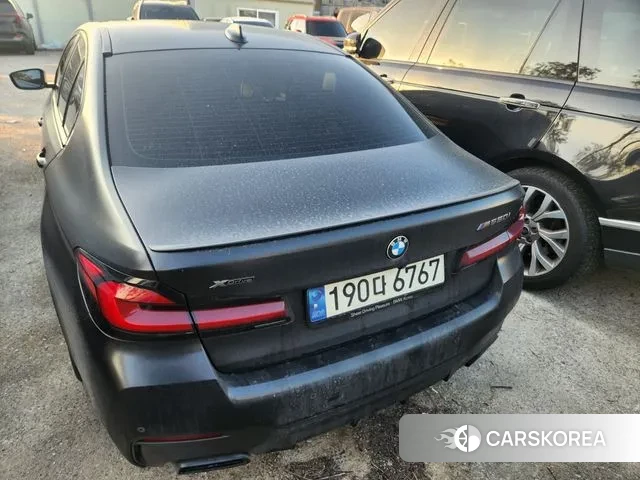 BMW 5 Series (G30) 2021 Черный из Кореи, фото 2