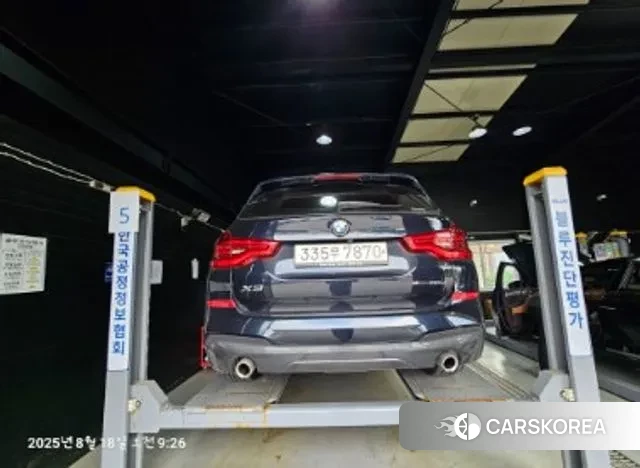 BMW X3 (G01) 2019 Черный из Кореи, фото 2