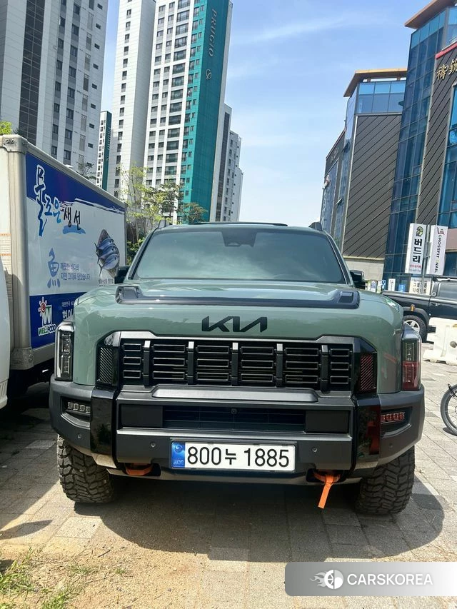 Kia Tasman 2025 Синий нефрит из Кореи, фото 6