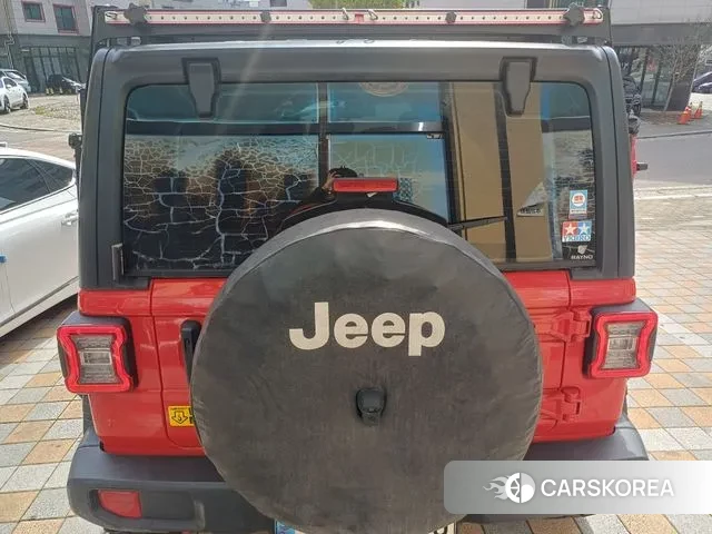 Jeep Wrangler (JL) 2020 Красный из Кореи, фото 2