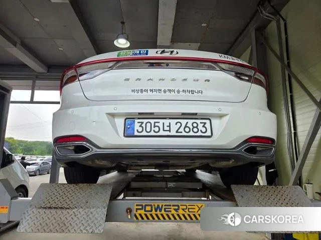 Hyundai The New Grandeur IG 2021 Белый из Кореи, фото 2