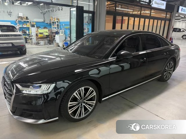 Audi A8 (D5) 2021 Черный из Кореи, фото 2
