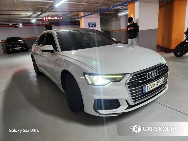 Audi A6 (C8) 2021 Белый из Кореи, фото 2