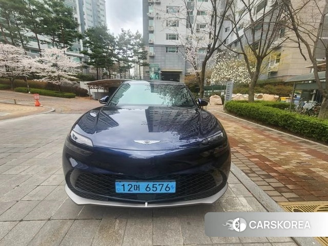 Genesis GV60 2023 Синий из Кореи, фото 2