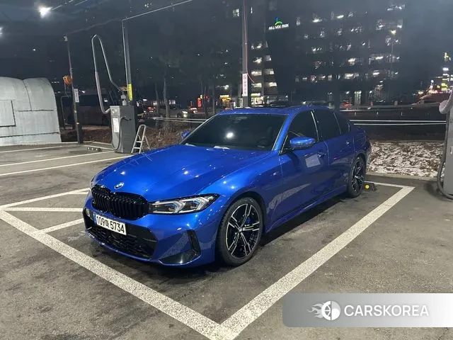 BMW 3 Series (G20) 2023 Синий из Кореи, фото 2