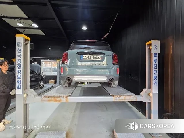 Mini Cooper S Countryman 2021 Синий нефрит из Кореи, фото 2