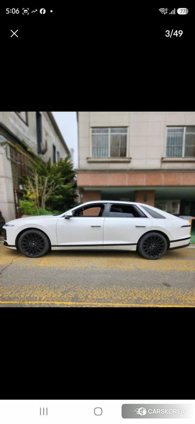 Hyundai Grandeur Hybrid (GN7) 2023 Белый из Кореи, фото 2