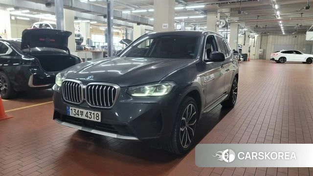 BMW X3 (G01) 2022 Серый из Кореи, фото 2