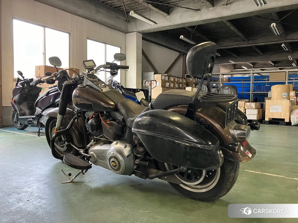Проданный Harley-Davidson Softail Fat Boy Lo FLSTFB1580 2013 из Японии, фото 2