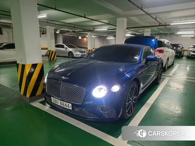 Bentley Continental GT 3rd Generation 2019 Синий из Кореи, фото 4