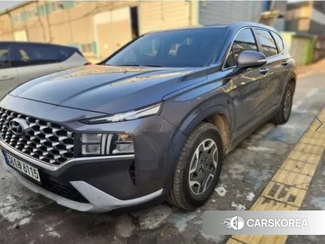 Hyundai The New Santa Fe 2021 Серый из Кореи, фото 2