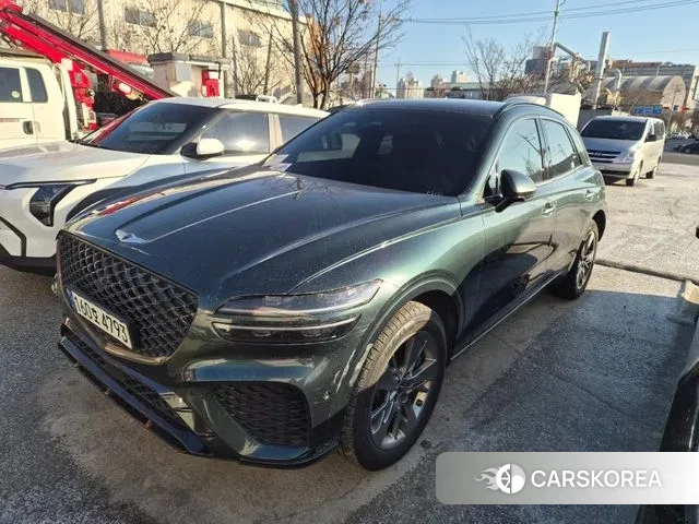 Genesis GV70 2021 Светло-зеленый из Кореи, фото 2