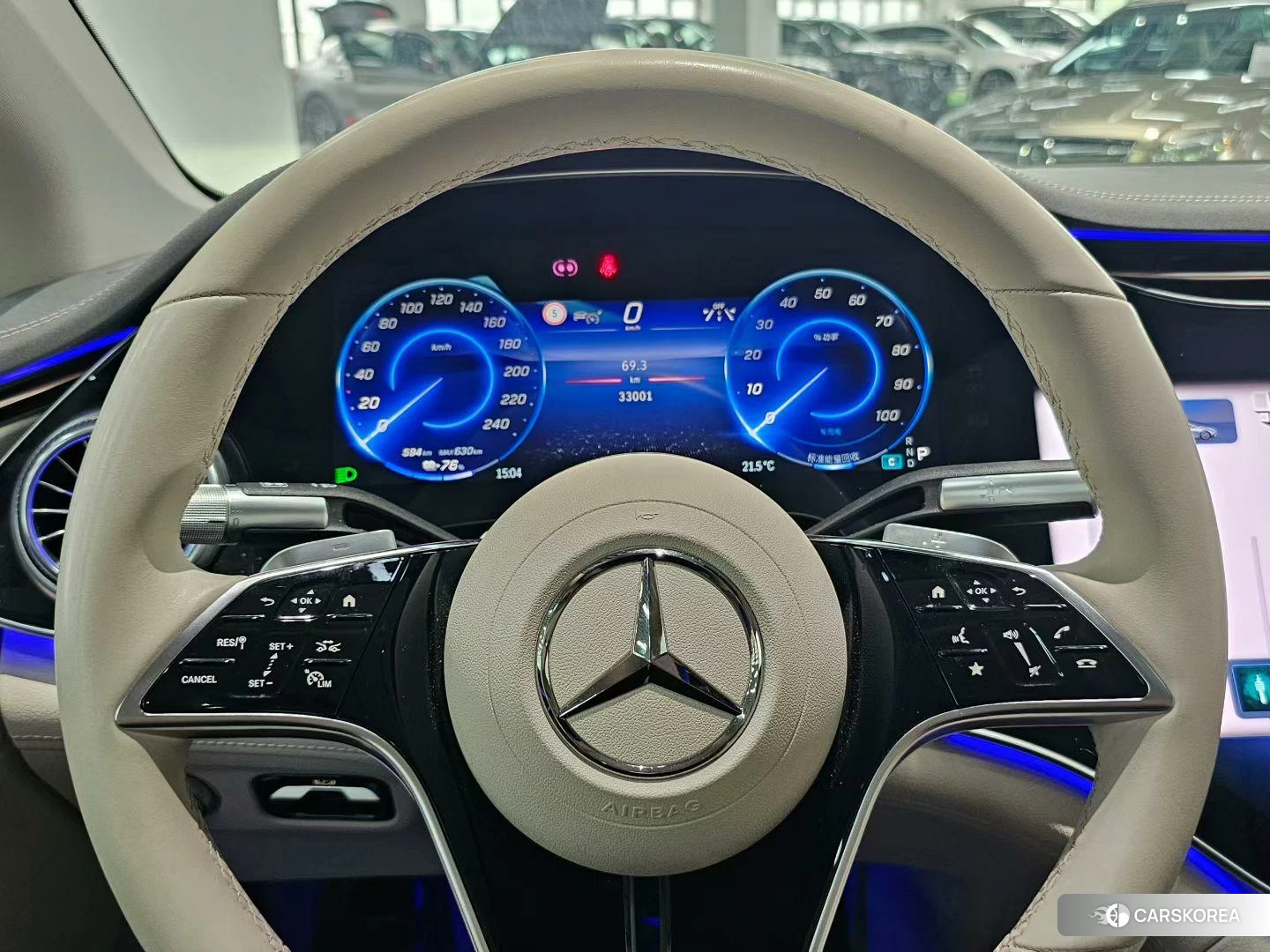 Mercedes-Benz EQS 2023 Серебристо-серый из Китая, фото 2