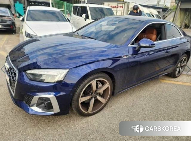 Audi A5 (F5) 2023 Синий из Кореи, фото 4