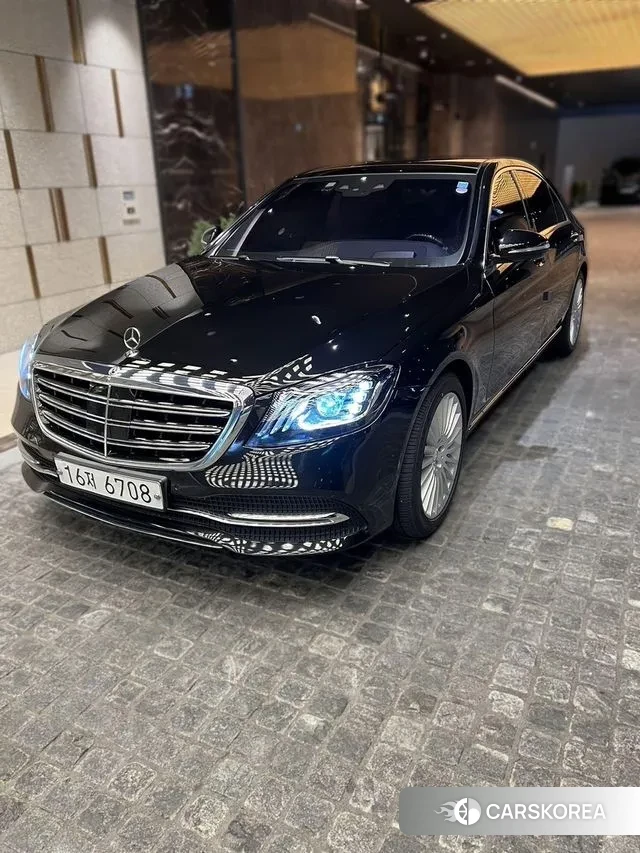 Mercedes-Benz S-Class W222 2018 Черный из Кореи, фото 2