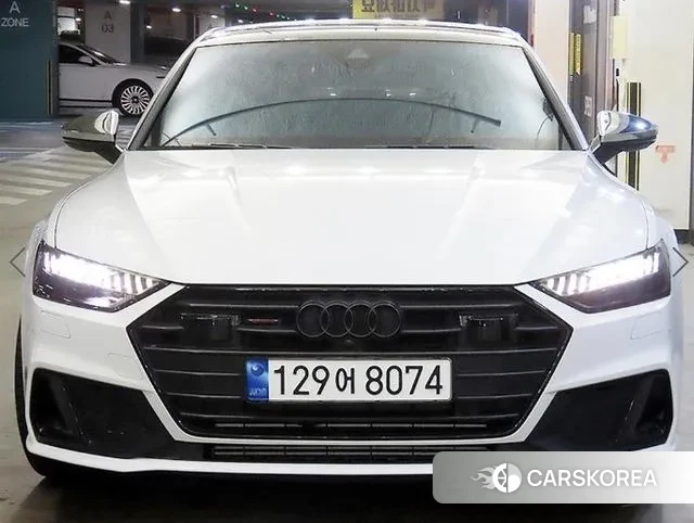 Audi A7 (4K) 2023 Белый из Кореи, фото 2