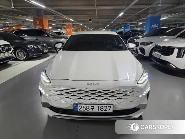 Kia K8 Hybrid 2022 Белый из Кореи, фото 2