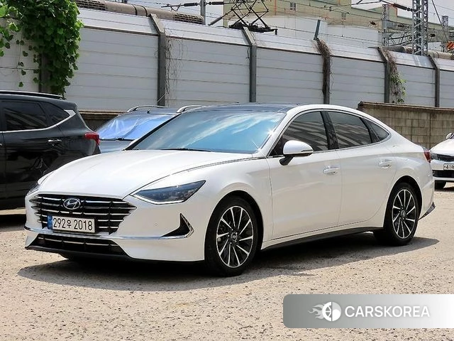 Hyundai Sonata (DN8) 2019 Белый из Кореи, фото 2