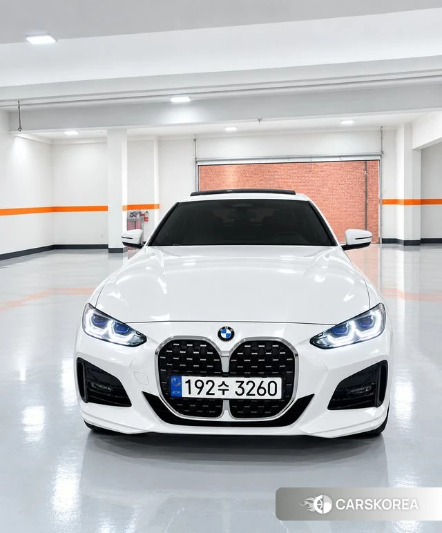BMW 4 Series (G22) 2022 Белый из Кореи, фото 4